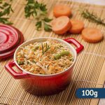 frango desfiado 100g