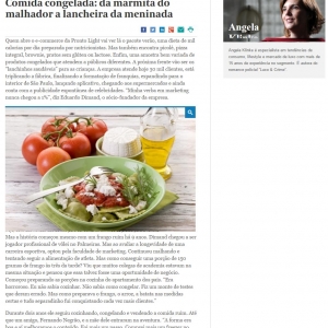 MATÉRIA BLUE CHIP - COMIDA CONGELADA SAUDÁVEL