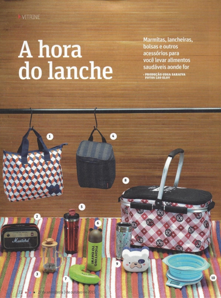 BOLSA TÉRMICA VITRINE FOLHA DE SÃO PAULO