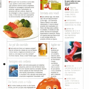 LUCILIA DINIZ FALA DA PRONTO LIGHT NA COLUNA BEM-ESTAR DA CONTIGO