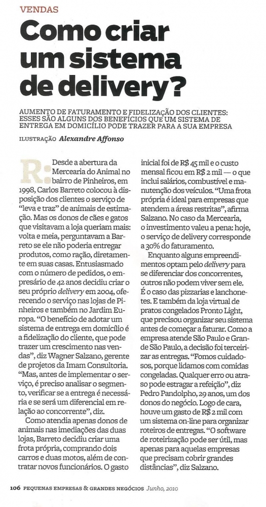 PRONTO LIGHT É FONTE PARA PEQUENOS EMPRESÁRIOS