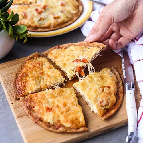 pizza caipira -low carb