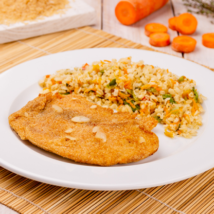 15 – st petter empanado + arroz integral à grega