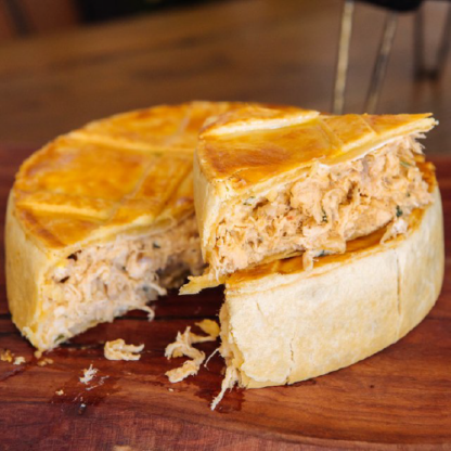 torta de frango (m)