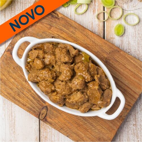 filé mignon suíno com alho poró